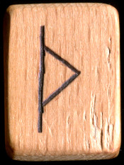 ᚦ : Третья нортумбрийская руна называется Thorn [thurisaz] и фонетически передает отсутствующий в русском язы - 11512