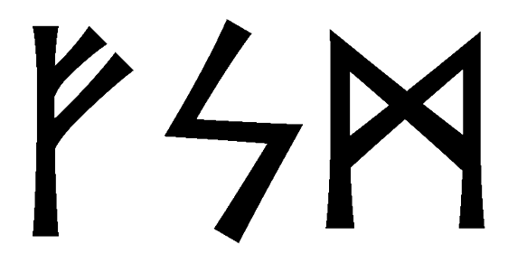 fsm - Напиши имя  FSM рунами  - ᚠᛋᛗ - Значение и характер имени  FSM - 