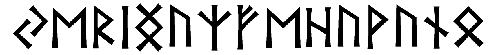 yer-inguz-fehu-vuno - Напиши имя  ЙЕР-ИНГУЗ-ФЕХУ-ВУНЬО рунами  - ᛃᛖᚱᛁᚾᚷᚢᛉᚠᛖᚺᚢᚹᚢᚾᛟ - Значение и характер имени  ЙЕР-ИНГУЗ-ФЕХУ-ВУНЬО - 