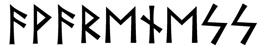 awareness - Напиши имя  AWARENESS рунами  - ᚨᚹᚨᚱᛖᚾᛖᛋᛋ - Значение и характер имени  AWARENESS - 