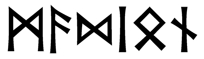madion - Напиши имя  MADION рунами  - ᛗᚨᛞᛁᚾ - Значение и характер имени  MADION - 