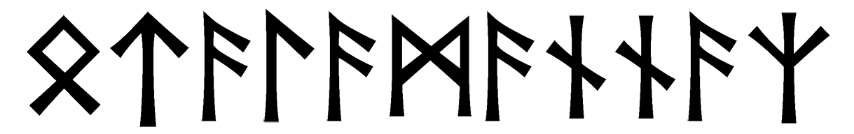 otala-mannaz - Напиши имя  ОТАЛА-МАННАЗ рунами  - ᛟᛏᚨᛚᚨᛗᚨᚾᚾᚨᛉ - Значение и характер имени  ОТАЛА-МАННАЗ - 