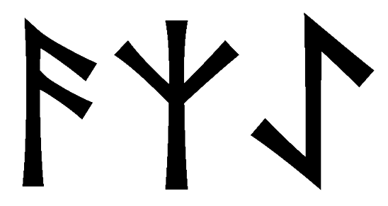 azae - Напиши имя  AZAE рунами  - ᚨᛉᚨᛖ - Значение и характер имени  AZAE -