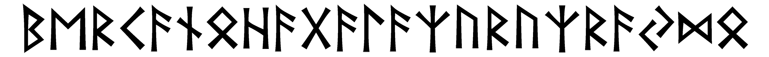 berkano-hagalaz-uruz-raydo - Напиши имя  БЕРКАНО-ХАГАЛАЗ-УРУЗ-РАЙДО рунами  - ᛒᛖᚱᚲᚨᚾᛟᚺᚨᚷᚨᛚᚨᛉᚢᚱᚢᛉᚱᚨᛃᛞᛟ - Значение и характер имени  БЕРКАНО-ХАГАЛАЗ-УРУЗ-РАЙДО - 