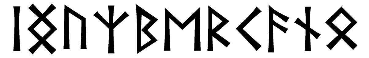 inguz-berkano - Напиши имя  ИНГУЗ-БЕРКАНО рунами  - ᛁᚾᚷᚢᛉᛒᛖᚱᚲᚨᚾᛟ - Значение и характер имени  ИНГУЗ-БЕРКАНО - 