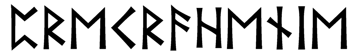 precrahenie - Напиши имя  PRECRAHENIE рунами  - ᛈᚱᛖᚱᛖᚾᛁᛖ - Значение и характер имени  PRECRAHENIE - 