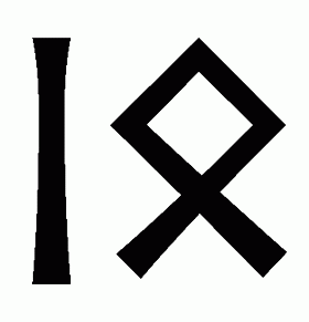 io - Напиши имя  IO рунами  - ᛁᛟ - Значение и характер имени  IO - 