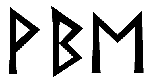 vbe - Напиши имя  VBE рунами  - ᛒᛖ - Значение и характер имени  VBE - 