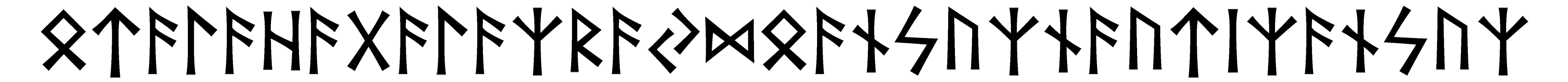 otala-hagalaz-raydo-ansuz-nautiz-ansuz - Напиши имя  ОТАЛА-ХАГАЛАЗ-РАЙДО-АНСУЗ-НАУТИЗ-АНСУЗ рунами  - ᛟᛏᚨᛚᚨᚺᚨᚷᚨᛚᚨᛉᚱᚨᛃᛞᛟᚨᚾᛋᚢᛉᚾᚨᚢᛏᛁᛉᚨᚾᛋᚢᛉ - Значение и характер имени  ОТАЛА-ХАГАЛАЗ-РАЙДО-АНСУЗ-НАУТИЗ-АНСУЗ - 