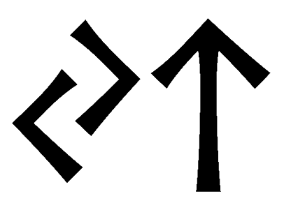 yt - Напиши имя  YT рунами  - ᛃᛏ - Значение и характер имени  YT - 