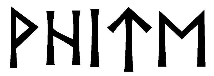 vhite - Напиши имя  VHITE рунами  - ᚹᛁᛏᛖ - Значение и характер имени  VHITE - 