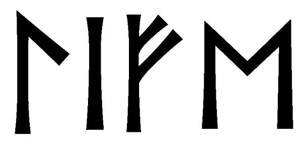 life - Напиши имя  LIFE рунами  - ᛚᛁᚠᛖ - Значение и характер имени  LIFE - 