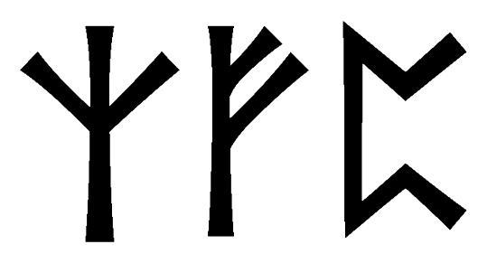 zfp - Напиши имя  ZFP рунами  - ᛉᚠᛈ - Значение и характер имени  ZFP - 