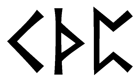 kthp - Напиши имя  KTHP рунами  - ᚲᛏᚺᛈ - Значение и характер имени  KTHP - 