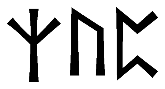 zup - Напиши имя  ZUP рунами  - ᛉᚢᛈ - Значение и характер имени  ZUP - 