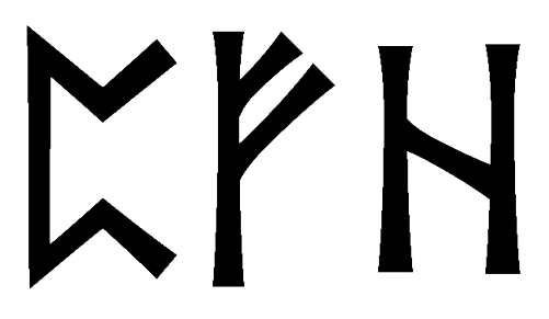pfh - Напиши имя  PFH рунами  - ᛈᚠᚺ - Значение и характер имени  PFH - 