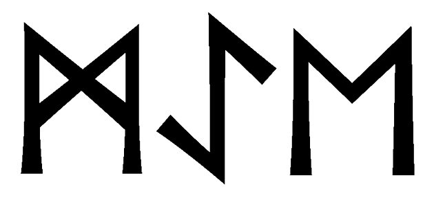 maee - Напиши имя  MAEE рунами  - ᛗᚨᛖᛖ - Значение и характер имени  MAEE - 