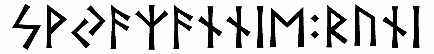 svyazannie+runi - Напиши имя  СВЯЗАННЫЕ+РУНЫ рунами  - ᛋᚹᛃᚨᛉᚨᚾᚾᛁᛖ:ᚱᚢᚾᛁ - Значение и характер имени  СВЯЗАННЫЕ+РУНЫ - 