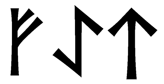faet - Напиши имя  FAET рунами  - ᚠᚨᛖᛏ - Значение и характер имени  FAET - 