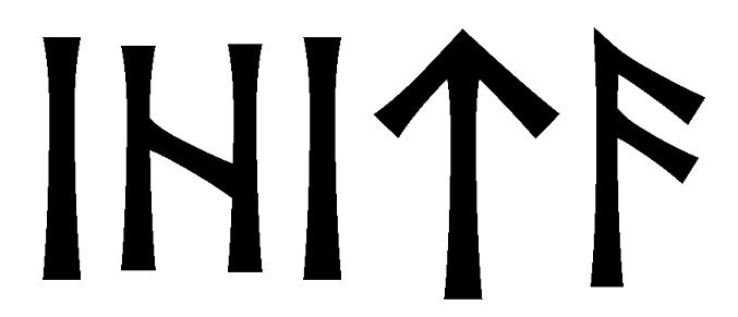 ihita - Напиши имя  IHITA рунами  - ᛁᛁᛏᚨ - Значение и характер имени  IHITA - 