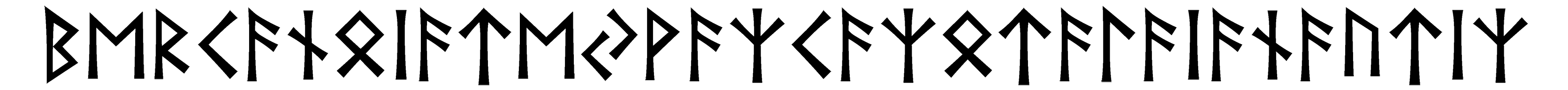 bercanoiateyvazcazotalaianautiz - Напиши имя  BERCANOIATEYVAZCAZOTALAIANAUTIZ рунами  - ᛒᛖᚱᚨᚾᛁᚨᛏᛖᚹᚨᛉᚨᛉᛏᚨᛚᚨᛁᚨᚾᚨᚢᛏᛁᛉ - Значение и характер имени  BERCANOIATEYVAZCAZOTALAIANAUTIZ - 