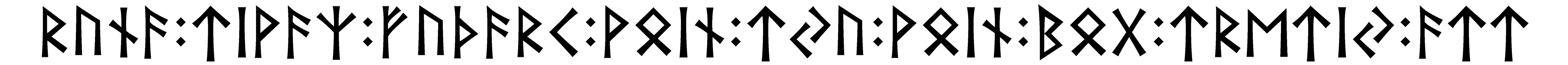 runa+tivaz+futharc+voin+tyu+voin+bog+tretiy+att - Напиши имя  RUNA+TIVAZ+FUTHARC+VOIN+TYU+VOIN+BOG+TRETIY+ATT рунами  - ᚱᚢᚾᚨ:ᛏᛁᚹᚨᛉ:ᚠᚢᚦᚨᚱ:ᚹᛁᚾ:ᛏᚢ:ᚹᛁᚾ:ᛒᚷ:ᛏᚱᛖᛏᛁ:ᚨᛏᛏ - Значение и характер имени  RUNA+TIVAZ+FUTHARC+VOIN+TYU+VOIN+BOG+TRETIY+ATT - 