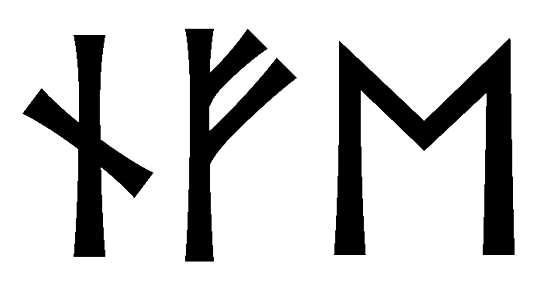 nfe - Напиши имя  NFE рунами  - ᚾᚠᛖ - Значение и характер имени  NFE - 