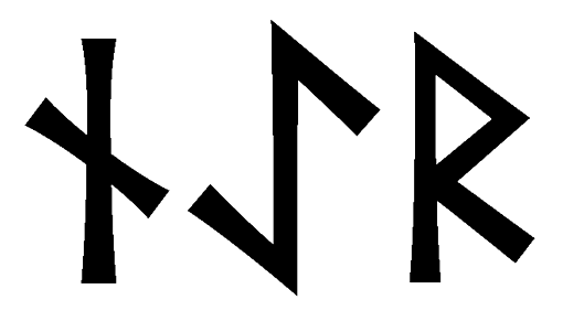 naer - Напиши имя NAER рунами - ᚾᚨᛖᚱ - Значение и характер имени NAER -