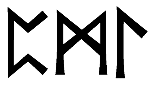 pml - Напиши имя PML рунами - ᛈᛗᛚ - Значение и характер имени PML -