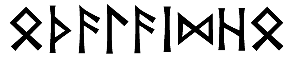 othalaidho - Напиши имя  OTHALAIDHO рунами  - ᛟᚦᚨᛚᚨᛁᛞᚺᛟ - Значение и характер имени  OTHALAIDHO - 