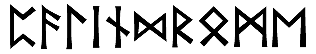 palindrome - Напиши имя PALINDROME рунами - ᛈᚨᛚᛁᚾᛞᚱᛟᛗᛖ - Значение и характер имени PALINDROME -