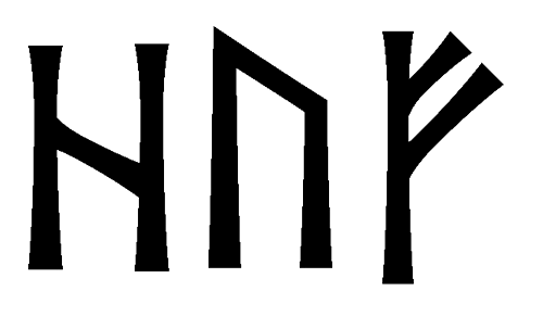 huf - Напиши имя  HUF рунами  - ᚺᚢᚠ - Значение и характер имени  HUF - 