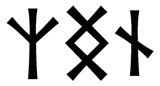 zngn - Напиши имя  ZNGN рунами  - ᛉᚾᚷᚾ - Значение и характер имени  ZNGN - 