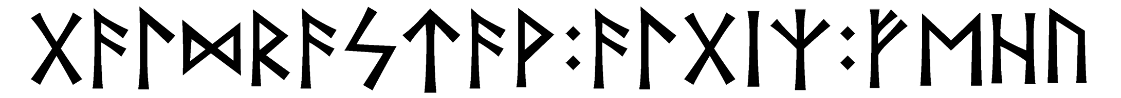 galdrastav+algiz+fehu - Напиши имя  GALDRASTAV+ALGIZ+FEHU рунами  - ᚷᚨᛚᛞᚱᚨᛋᛏᚨᚹ:ᚨᛚᚷᛁᛉ:ᚠᛖᚺᚢ - Значение и характер имени  GALDRASTAV+ALGIZ+FEHU - 