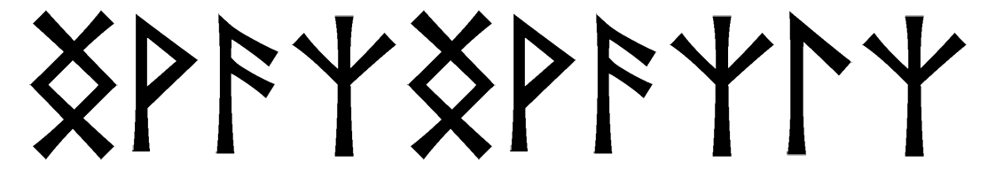 ngvazngvazlz - Напиши имя  NGVAZNGVAZLZ рунами  - ᚾᚷᚨᛉᚾᚷᚨᛉᛚᛉ - Значение и характер имени  NGVAZNGVAZLZ - 