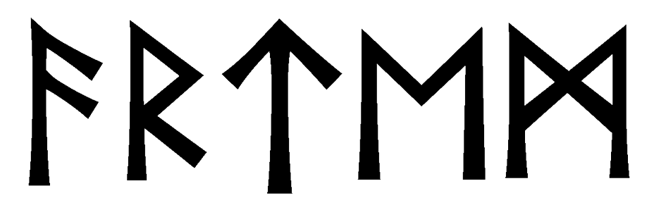 artem - Напиши имя ARTEM рунами - ᚨᚱᛏᛖᛗ - Значение и характер имени ARTEM - творчество, знание; путешествие, правильность; мужество, твердость; стремительность, инициатива; оптимизм, человечность;