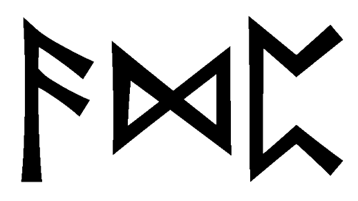adp - Напиши имя ADP рунами - ᚨᛞᛈ - Значение и характер имени ADP -