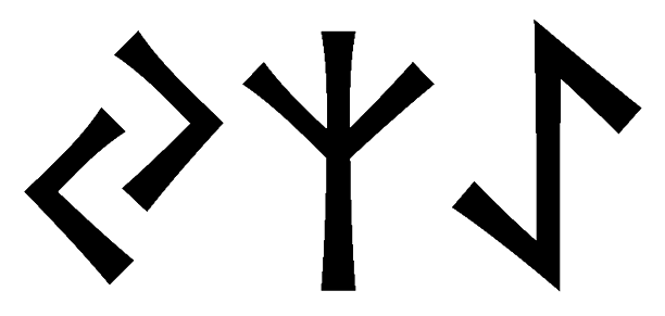 yzae - Напиши имя  YZAE рунами  - ᛃᛉᚨᛖ - Значение и характер имени  YZAE -