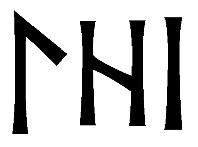 lhi - Напиши имя LHI рунами - ᛚᚺᛁ - Значение и характер имени LHI -