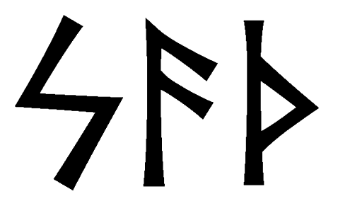 sath - Напиши имя  SATH рунами  - ᛋᚨᛏᚺ - Значение и характер имени  SATH - 