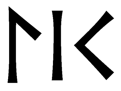 lik - Напиши имя  LIK рунами  - ᛚᛁᚲ - Значение и характер имени  LIK - 