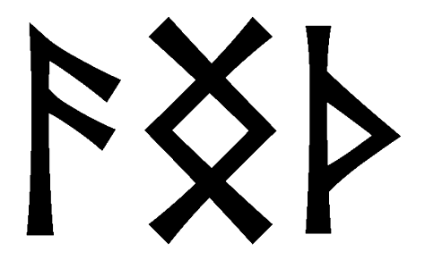 angth - Напиши имя  ANGTH рунами  - ᚨᚾᚷᛏᚺ - Значение и характер имени  ANGTH -