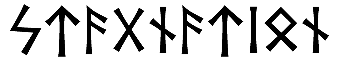 stagnation - Напиши имя  STAGNATION рунами  - ᛋᛏᚨᚷᚾᚨᛏᛁᛟᚾ - Значение и характер имени  STAGNATION - 