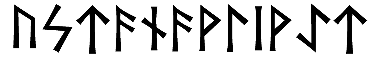 ustanavlivaet - Напиши имя  УСТАНАВЛИВАЕТ рунами  - ᚢᛋᛏᚨᚾᚨᚹᛚᛁᚹᚨᛖᛏ - Значение и характер имени  УСТАНАВЛИВАЕТ - 