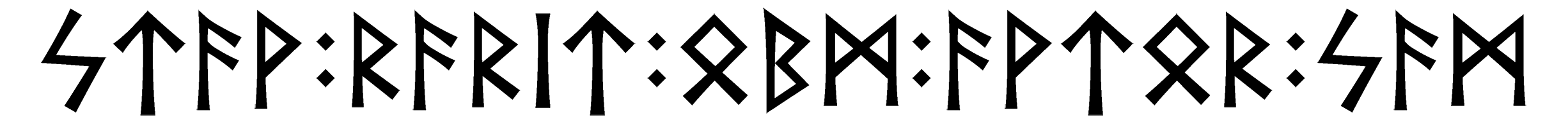 stav+rarit+obm+avtor+sam - Напиши имя  STAV+RARIT+OBM+AVTOR+SAM рунами  - ᚨᚹ:ᚱᚱᛁᛏ:ᛒᛗ:ᚨᚹᛏᚱ:ᛋᚨᛗ - Значение и характер имени  STAV+RARIT+OBM+AVTOR+SAM - 