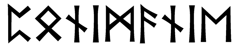 ponimanie - Напиши имя  PONIMANIE рунами  - ᛈᛟᚾᛁᛗᚨᚾᛁᛖ - Значение и характер имени  PONIMANIE - 
