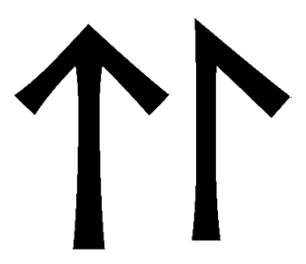 tl - Напиши имя TL рунами - ᛏᛚ - Значение и характер имени TL -