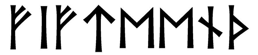 fifteenth - Напиши имя  FIFTEENTH рунами  - ᚠᛁᚠᛏᛖᛖᚾᛏᚺ - Значение и характер имени  FIFTEENTH - 