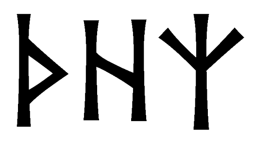 thhz - Напиши имя  THHZ рунами  - ᛏᚺᚺᛉ - Значение и характер имени  THHZ - 