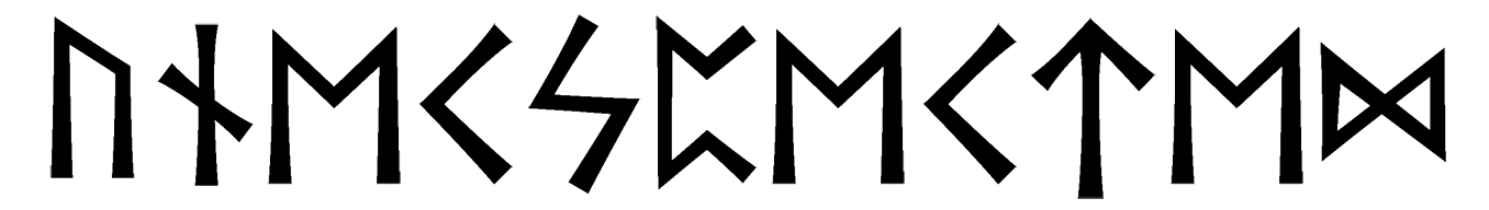 unekspekted - Напиши имя  UNEKSPEKTED рунами  - ᚢᚾᛖᚲᛋᛈᛖᚲᛏᛖᛞ - Значение и характер имени  UNEKSPEKTED - 